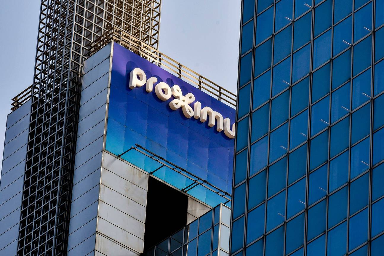 De hoofdzetel van Proximus in Brussel