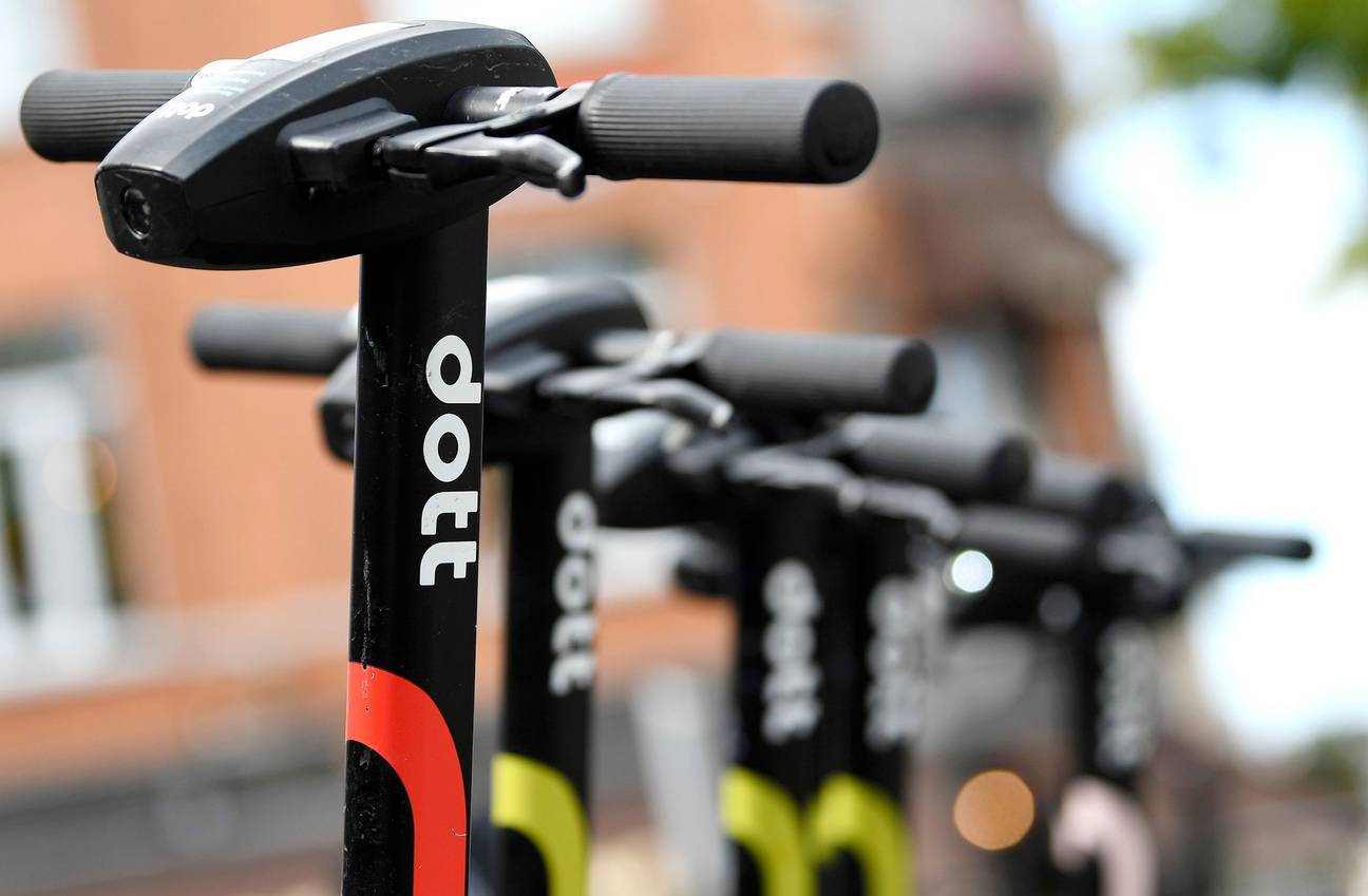 Dott, het platform van elektrische deelsteps, ook in Brussel