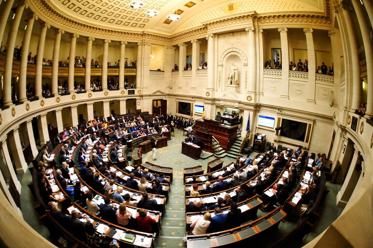 Installatievergadering federale Kamer met eedaflegging van de Kamerleden op 20 juni 2019