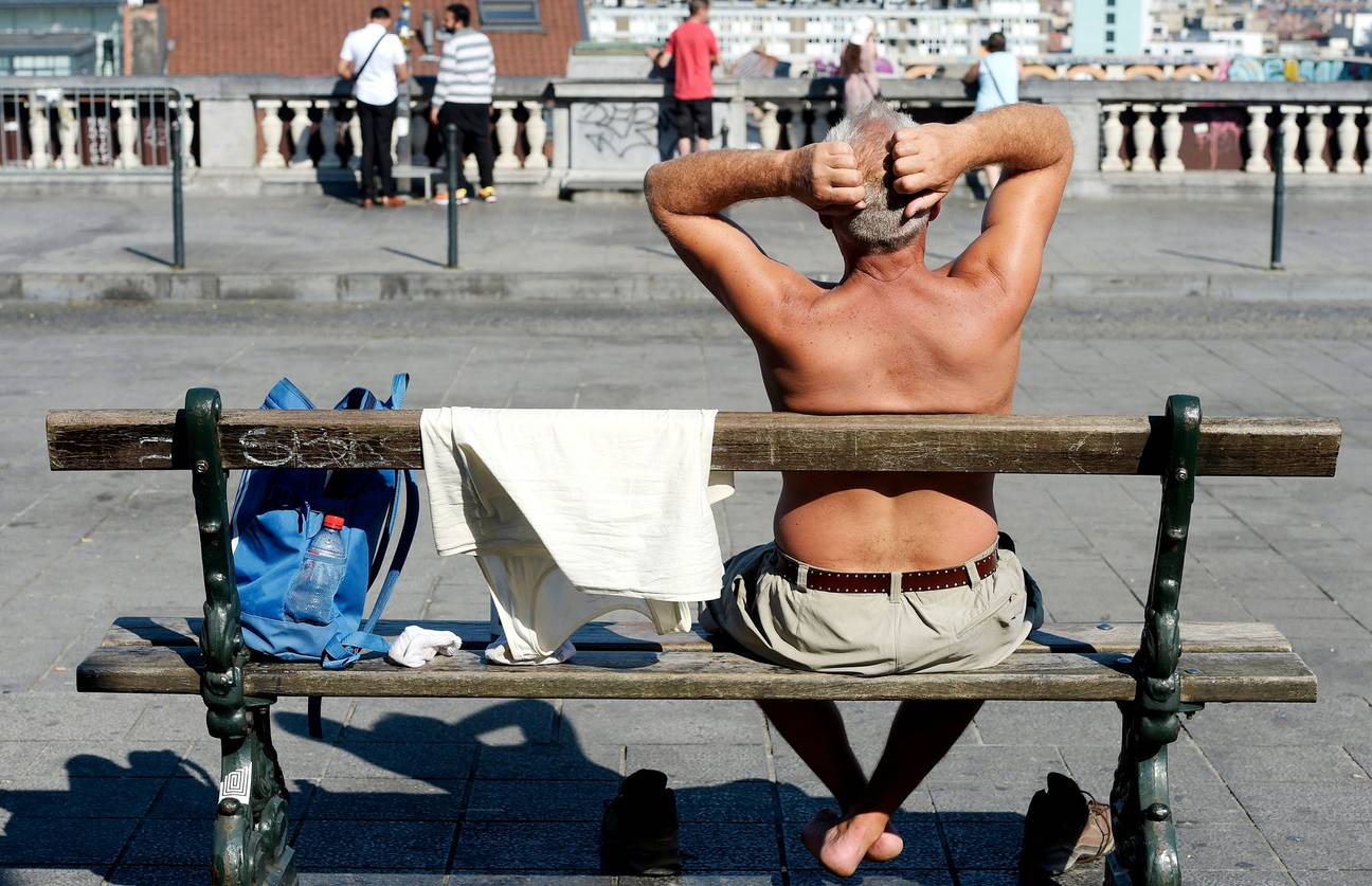 20190625 De hittegolf in Brussel treft vvoral de kwetsbare inwoners