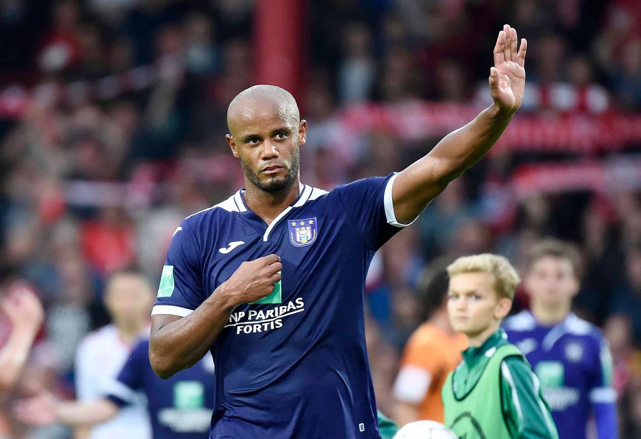 Vincent Kompany, na de verloren wedstrijd van Anderlecht tegen Kortrijk, begint het seizoen met een teleurstellende 2 op 12