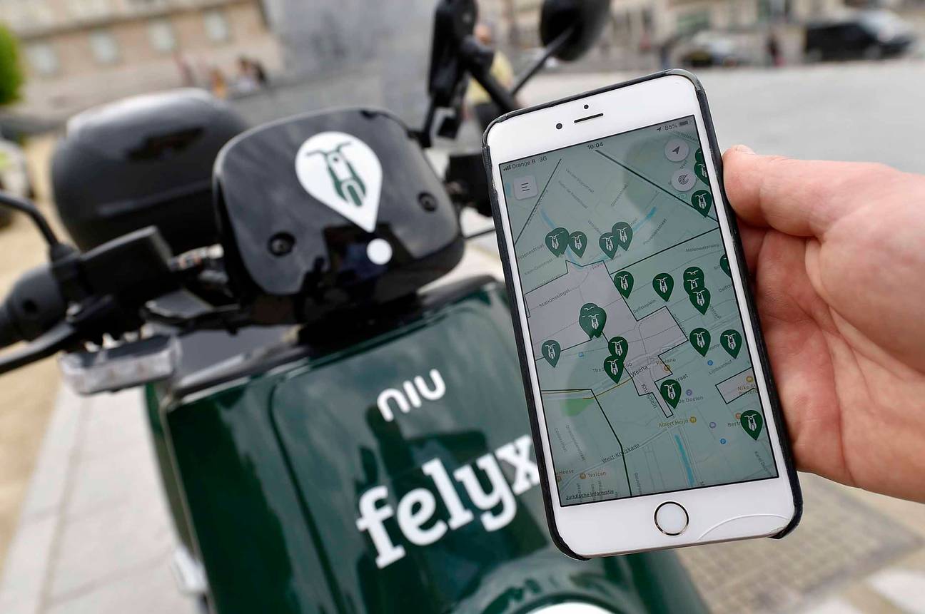 19 juni 2019: officiële lancering van Felyx, het deelplatform van elektrische scooters