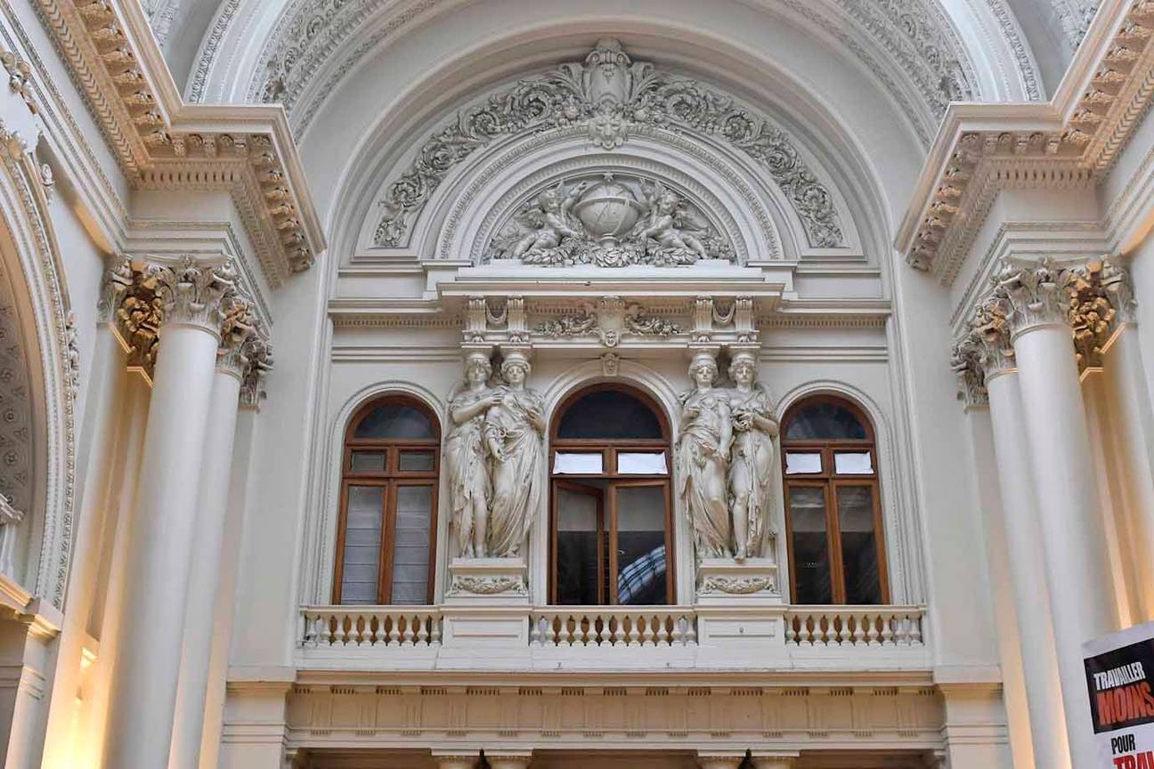 14 augustus 2019: inhuldiging van het Museum van het kapitalisme in het voormalig beursgebouw op het Beursplein