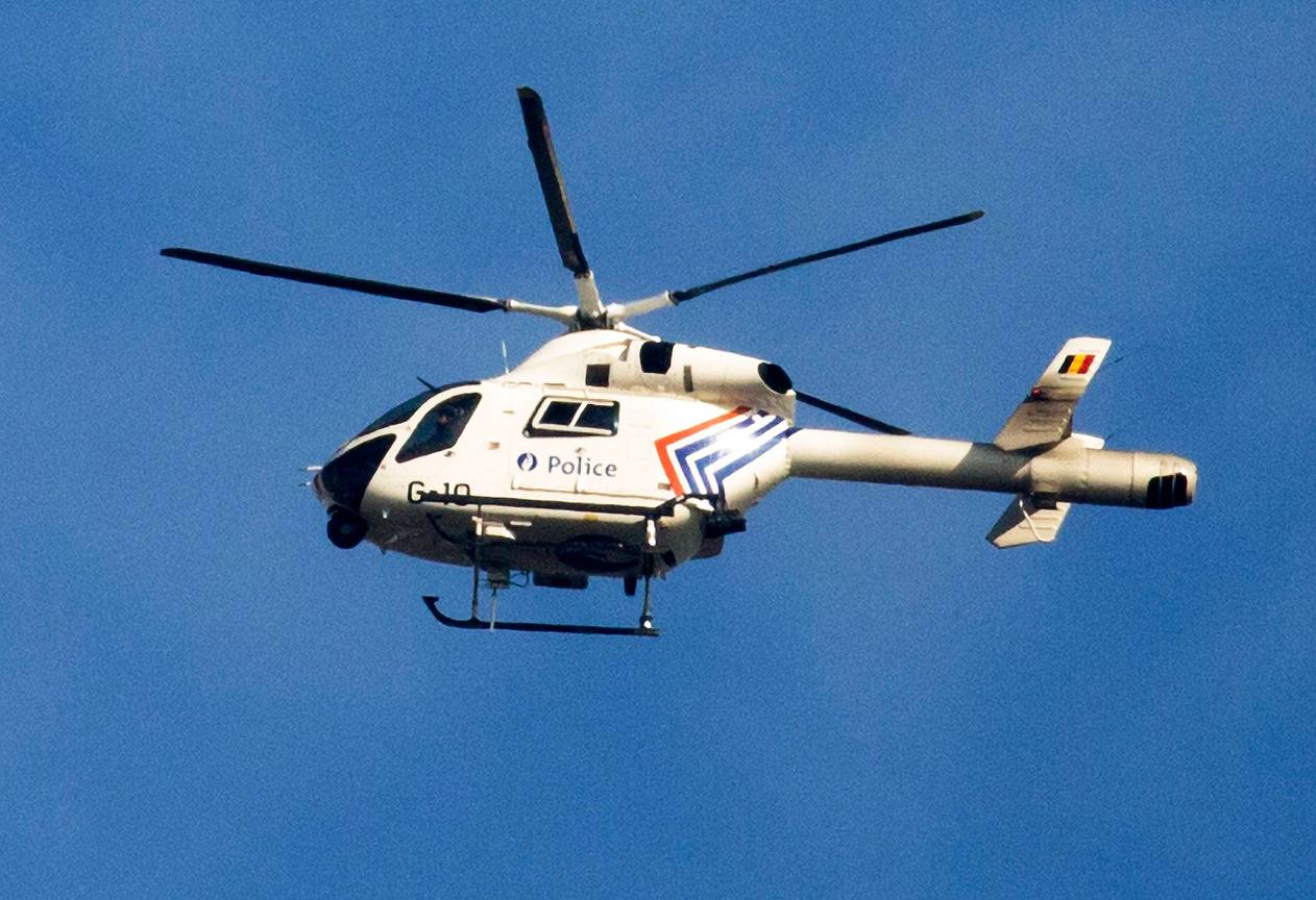 Helikopter van de politie