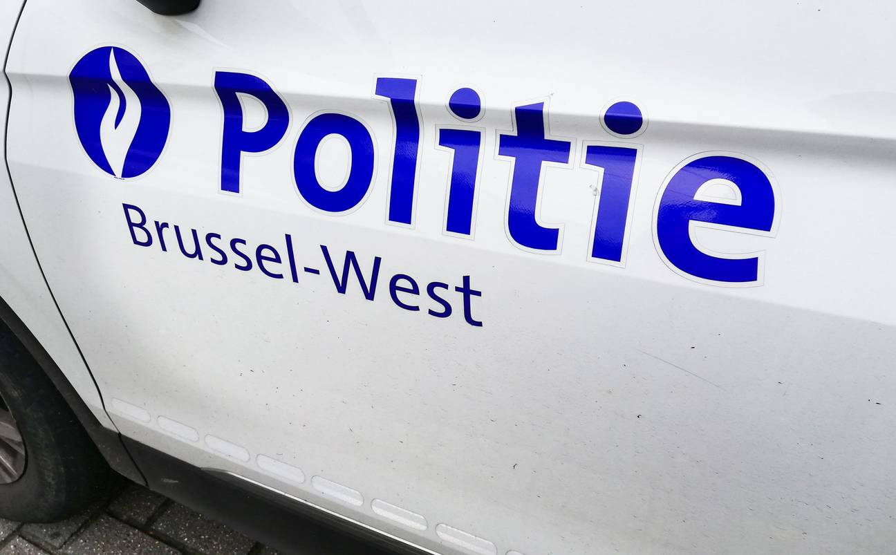 Politie Zone West aan de Sint-Mariastraat in Sint-Jans-Molenbeek