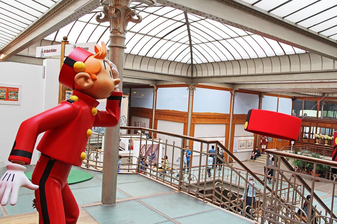 Robbedoes in het Belgisch Stripmuseum