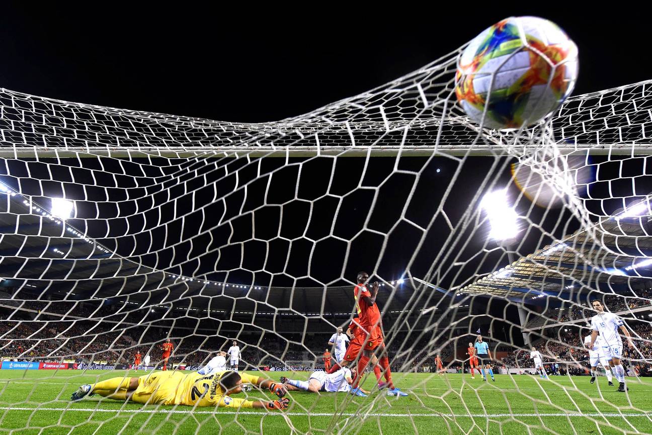 De Rode Duivels kwalificeren zich op 10 oktober 2019 in het Koning Boudewijnstadion tegen San Marino voor Euro 2020. Christian Benteke scoort de 7-0