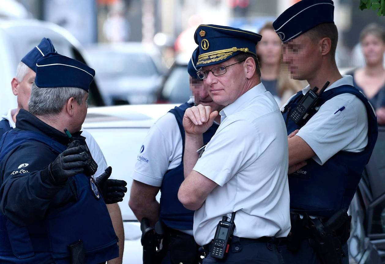 November 2018: in het Maximiliaanpark is een politieagent neergestoken De politie heeft een verdachte neergeschoten. Op de foto: commissaris Pierre Vandersmissen