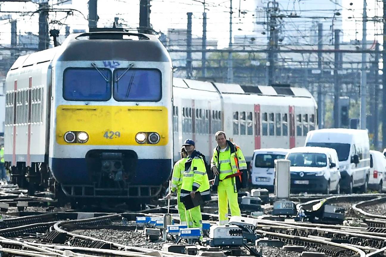 Onderhoudswerken op de treinverbinding tussen Brussel-Noord en Brussel-Zuid