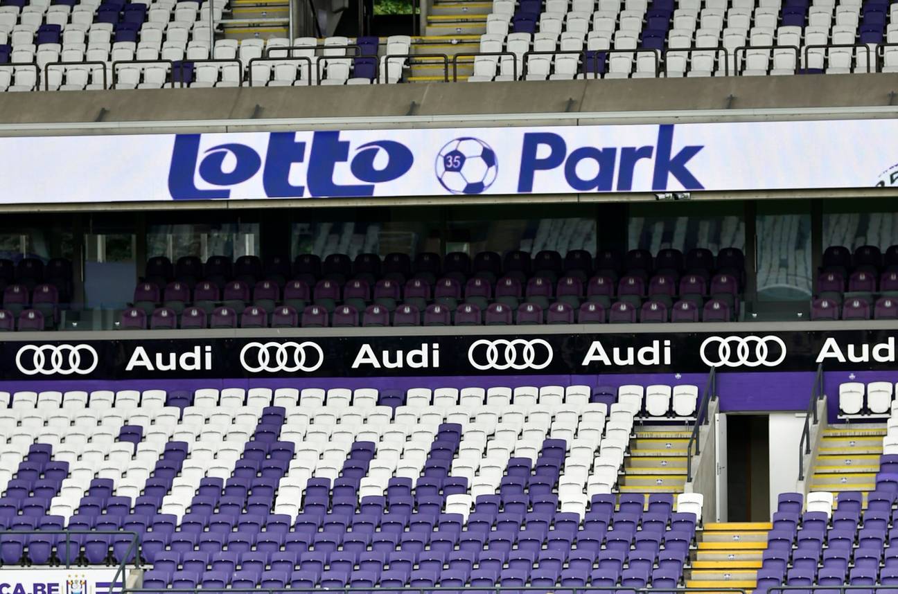 Lotto Park, het stadion van voetbalclub RSC Anderlecht