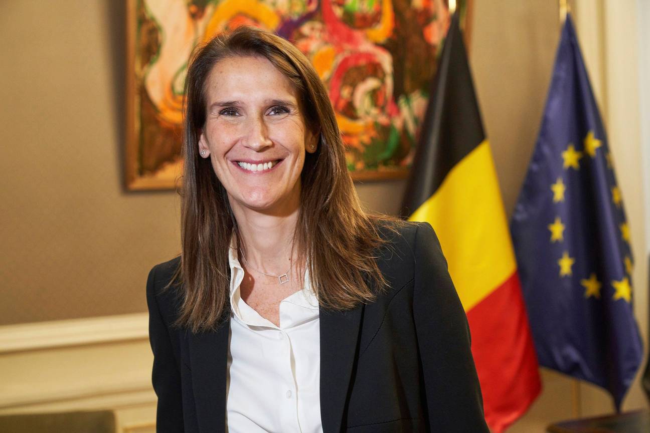 27 oktober 2019: Sophie Wilmès (MR) volgt Charles Michel op als nieuwe eerste minister