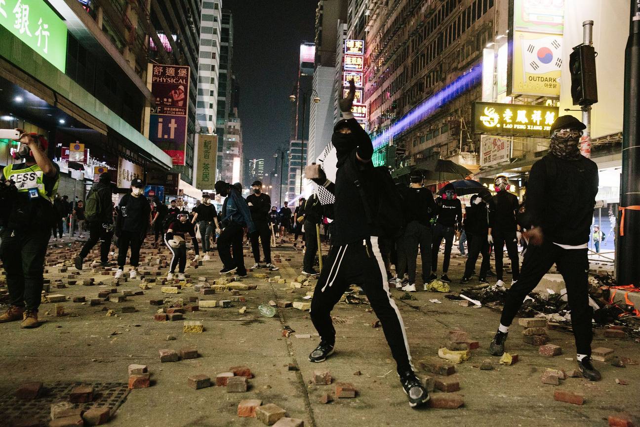Umbrella Movement: studentenprotest in Hongkong tegen de Chinese inmenging daar
