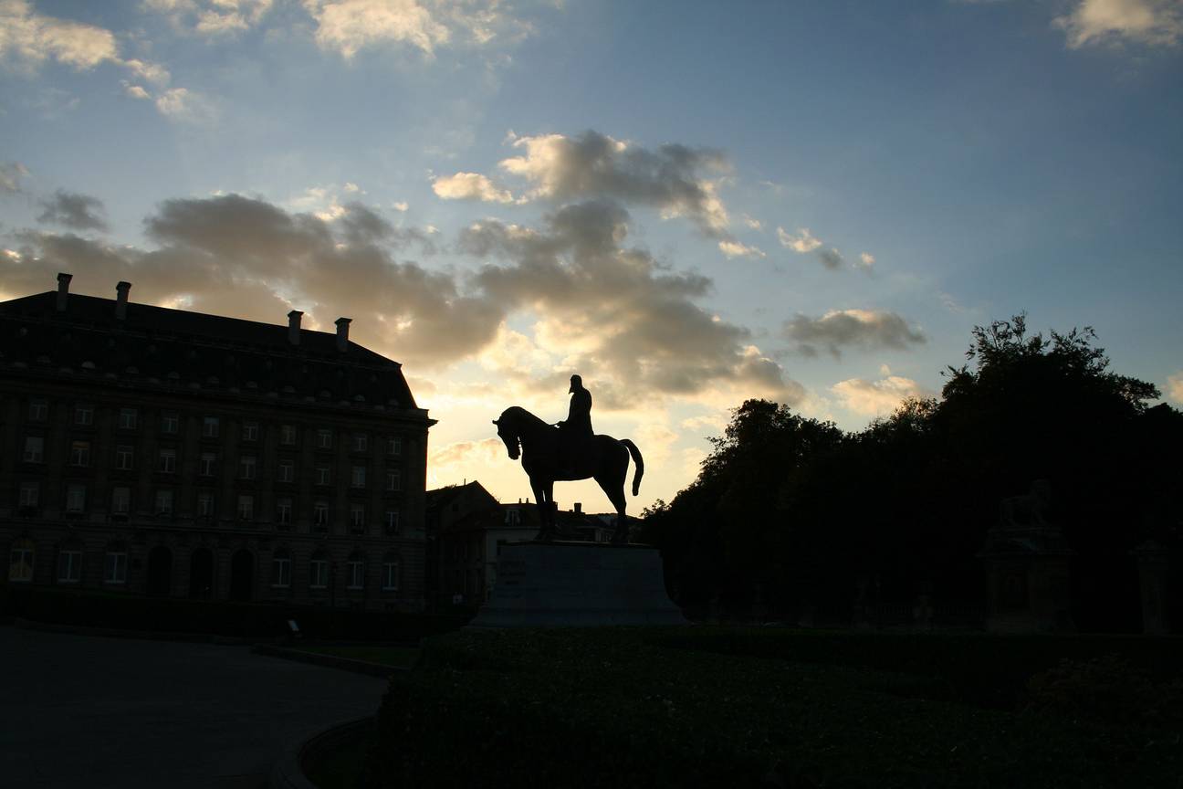 Ruiterstandbeeld Leopold II aan het Troonplein