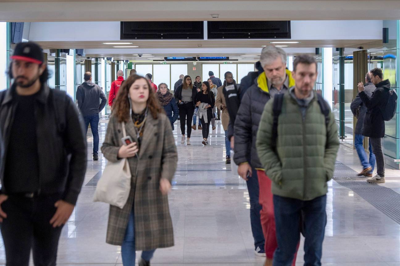  Opening van de vernieuwde centrale onderdoorgang in het station Brussel-Noord door de NMBS