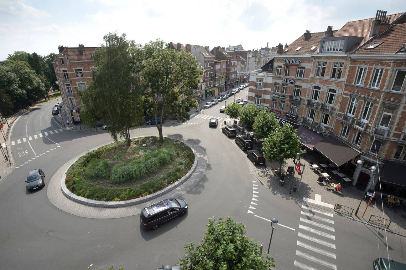 20200107 De begraafplaats van Elsene kerkhof rotonde Boondaalsesteenweg en Kroonlaan