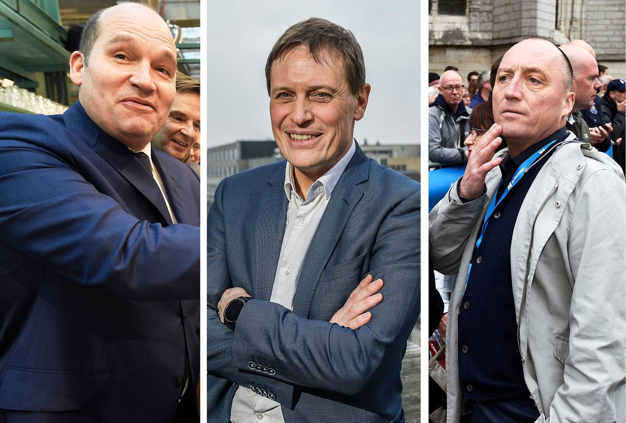 Philippe Close, Karel Van Eetvelt en Wouter Vandenhaute, nieuw bij voetbalclub RSC Anderlecht