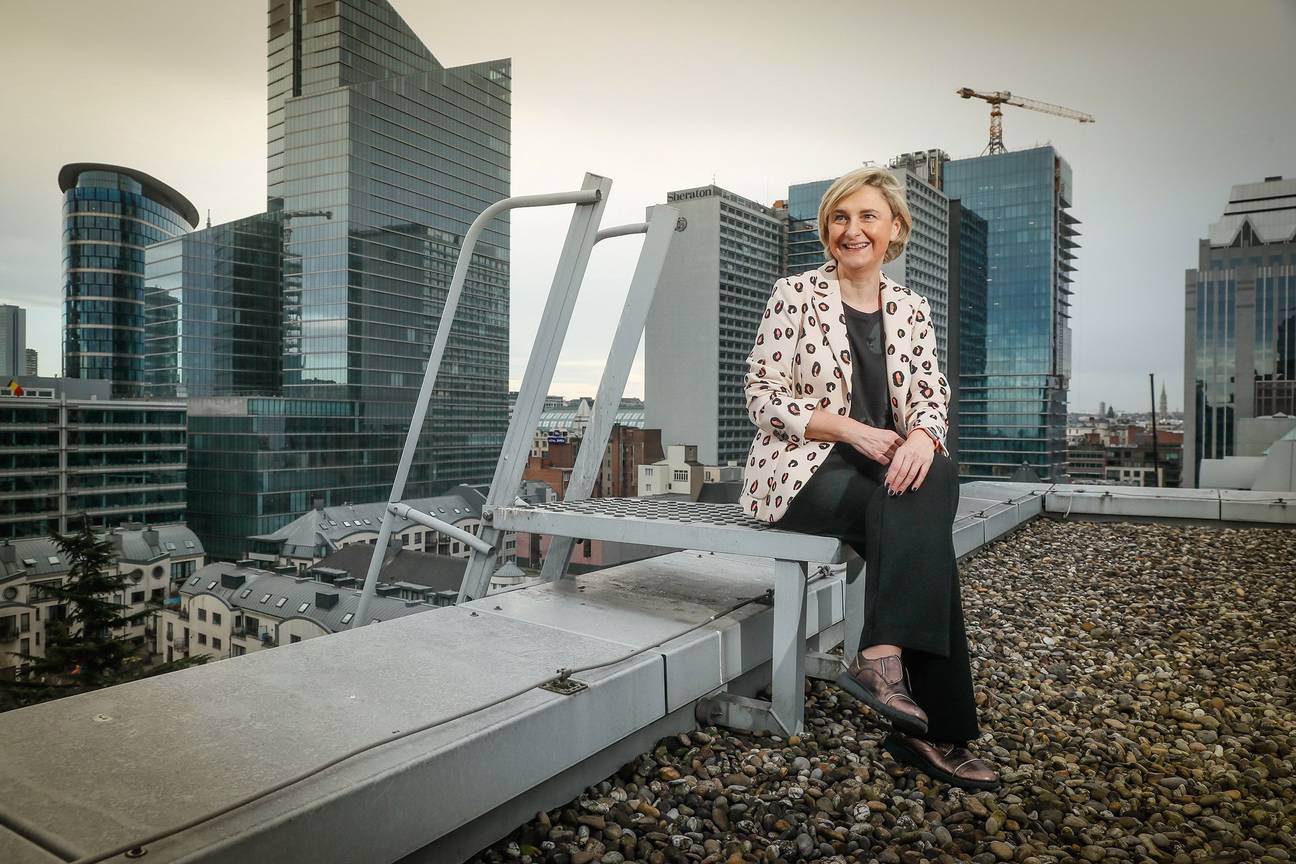 Vlaams Minister van Economie Hilde Crevits (CD&V)