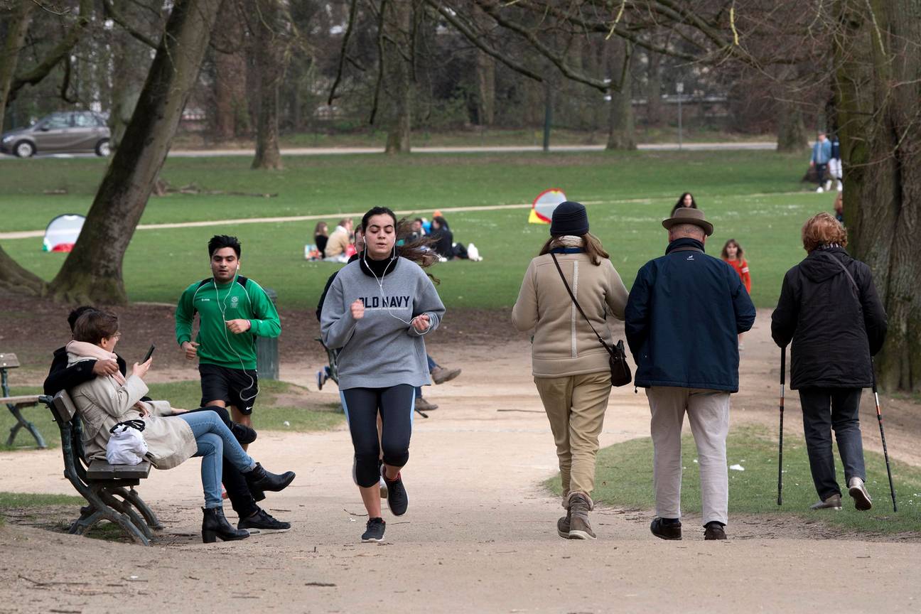 Joggen in Ter Kamerenbos
