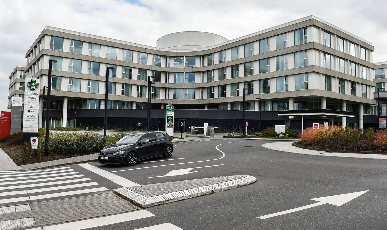 Brusselse ziekenhuizen, zoals het ziekenhuis Delta (CHIREC), bereiden zich voor op het piekmoment van patiënten, geïnfecteerd met het coronavirus (covid-19)