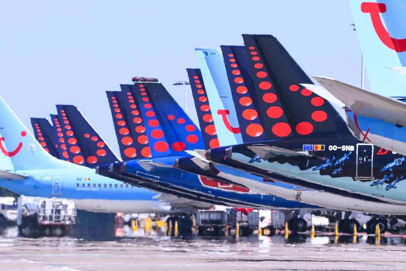 Brussels Airlines staat, door toedoen van de coronacrisis, opnieuw voor een donkere toekomst