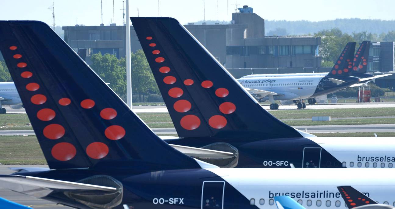 Brussels Airlines staat, door toedoen van de coronacrisis, opnieuw voor een donkere toekomst