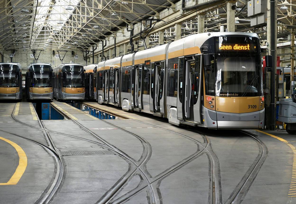 Sociale onrust bij de MIVB in het depot Jacques Brel: het personeel klaagt het gebrek aan bescherming aan tegen het coronavirus