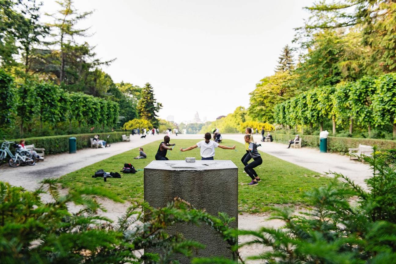 De buste van Leopold II in het Dudenpark werd weggehaald