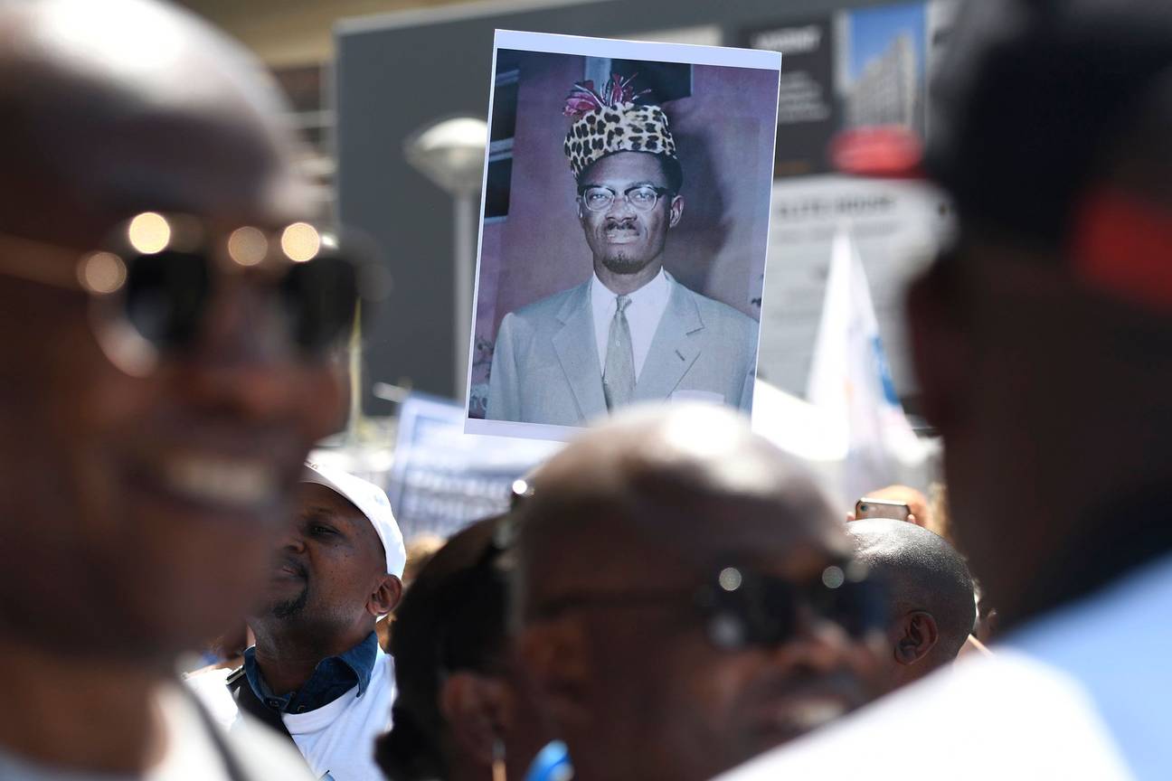 30 juni 2018: inhuldiging van de Patrice-Lumumbasquare ter gelegenheid van de 58e verjaardag van de onafhankelijkheid van het voormalige Belgisch Congo, nu de Democratische Republiek Congo