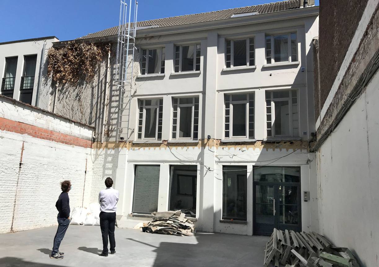 Het nieuwe Mensenrechtenhuis in Sint-Jans-Molenbeek, Leopold II-laan 53