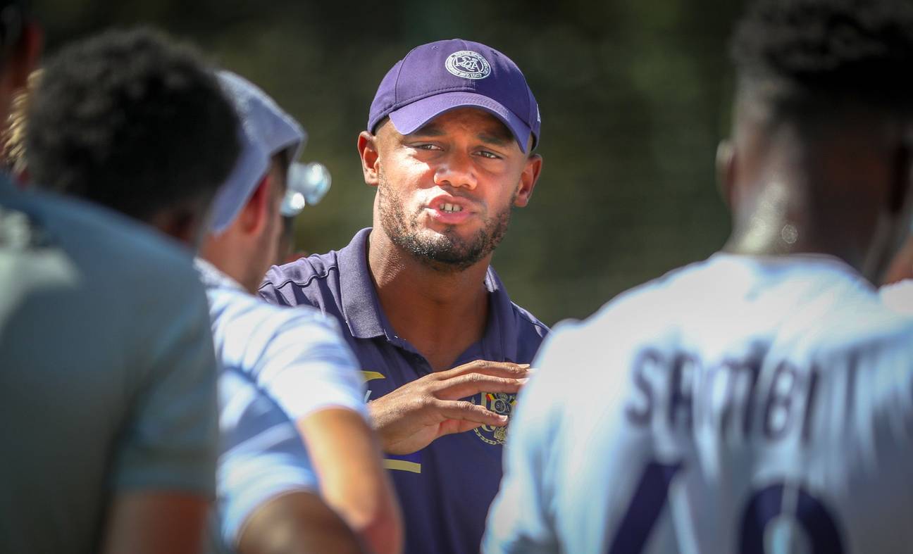 Vincent Kompany, T1 van RSC Anderlecht