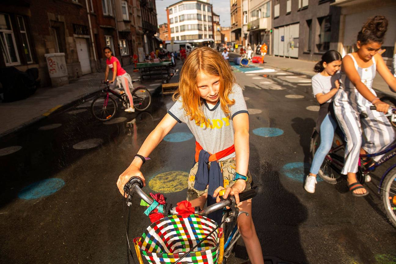 De Picardstraat, speelstraat in de zomer van 2020