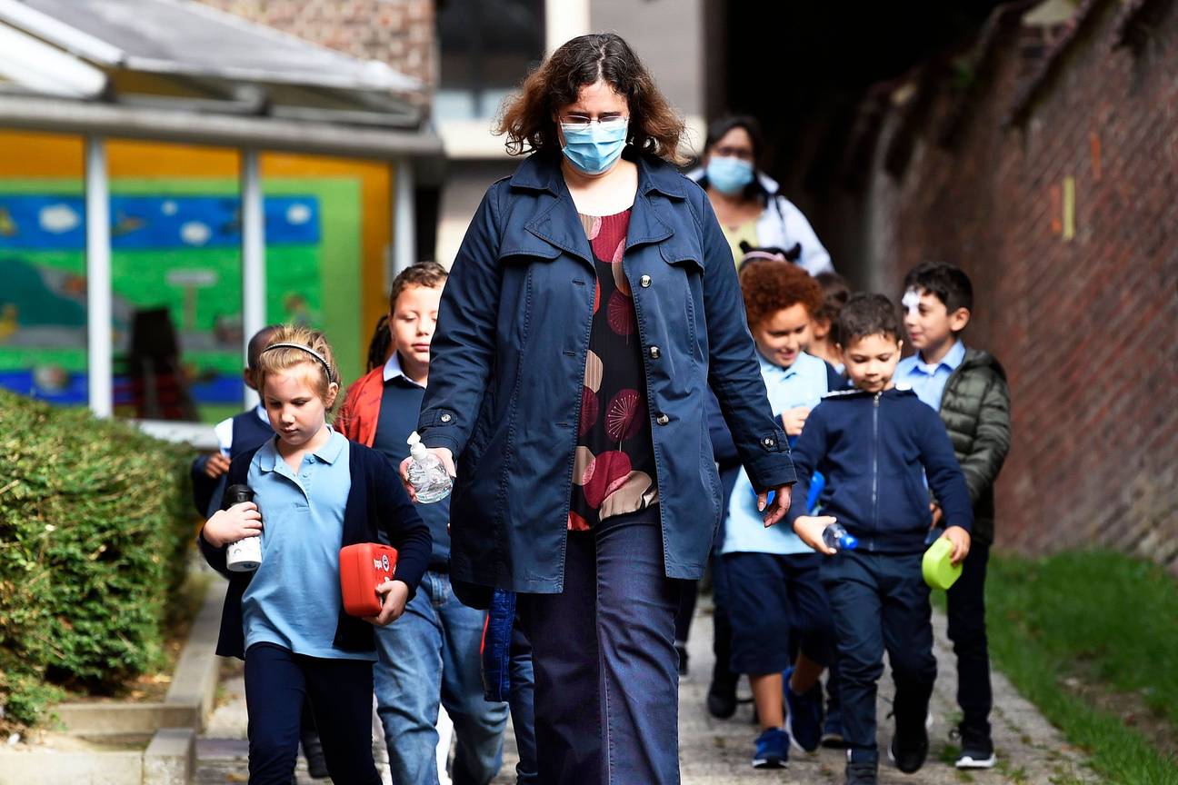 Institut des Dames de Marie, Ecole du bonheur, in Sint-Lambrechts-Woluwe