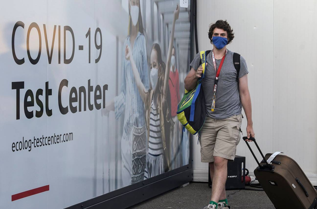 Op 14 september 2020 opende op Brussels Airport een covid-19-testcentrum