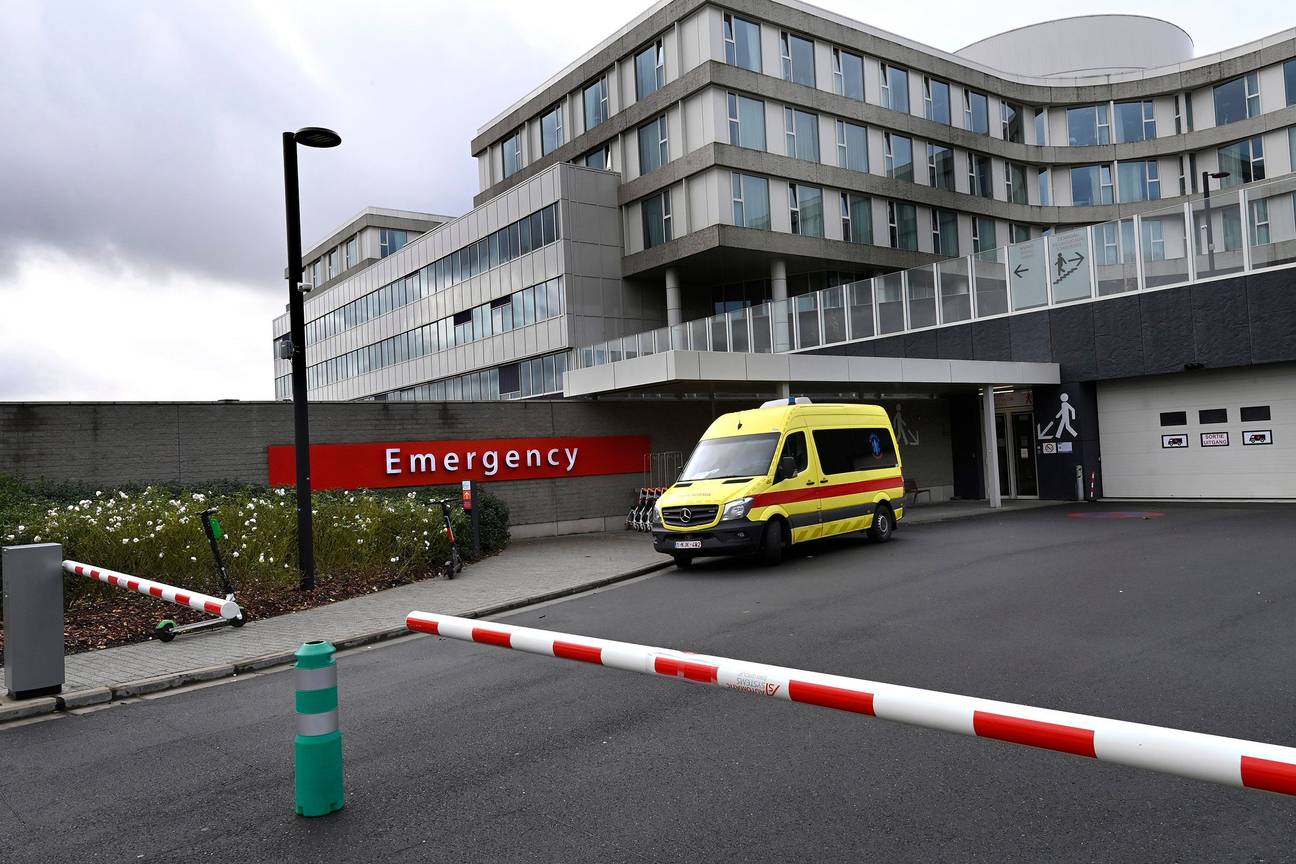 De dienst spoedgevallen van het Delta-ziekenhuis van de groep CHIREC (Centre Hospitalier Interrégional Edith Cavell)