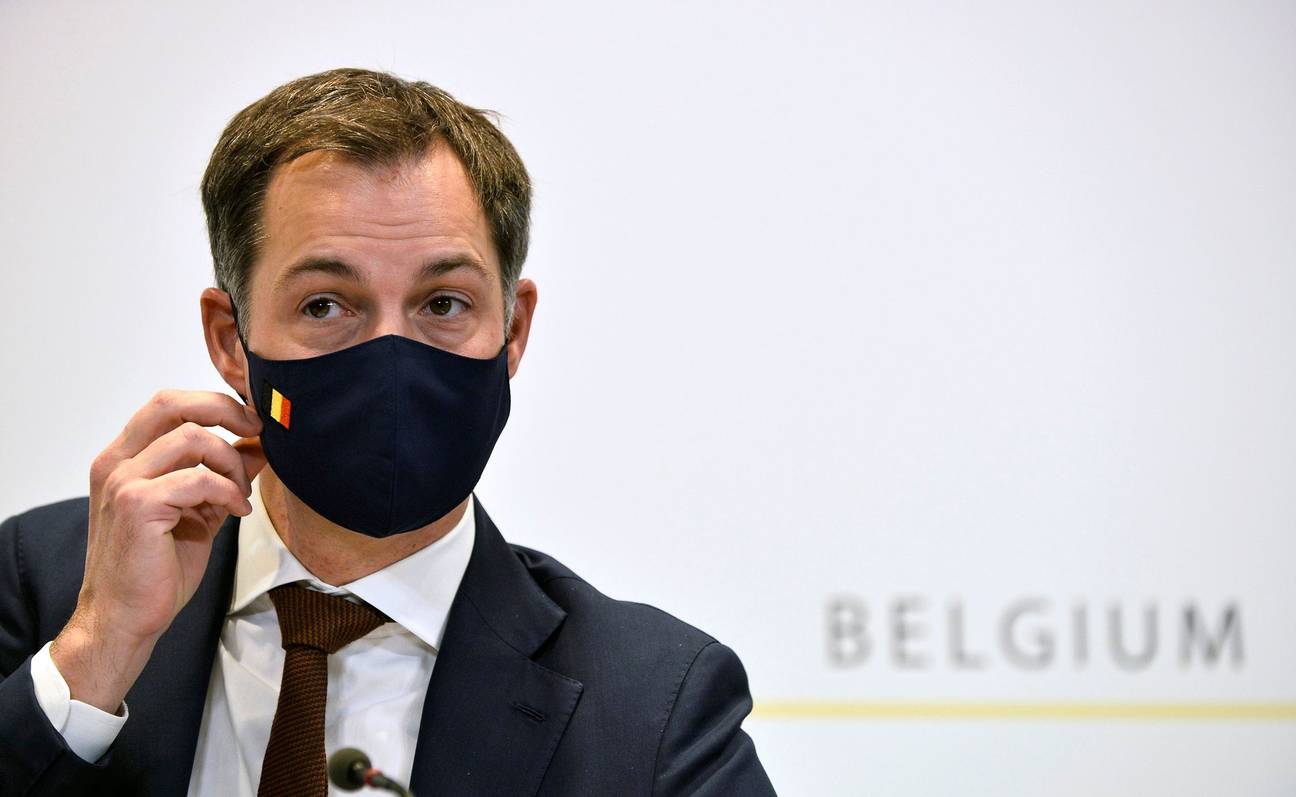 Eerste minister Alexander De Croo (Open VLD)