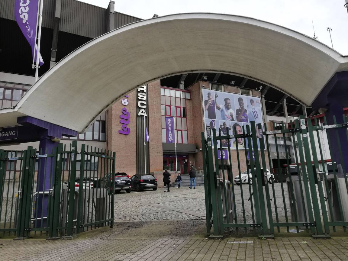 Lotto Park, het voetbalstadion van RSC Anderlecht in het Astridpark