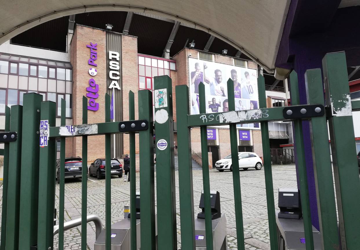 Lotto Park, het voetbalstadion van RSC Anderlecht in het Astridpark