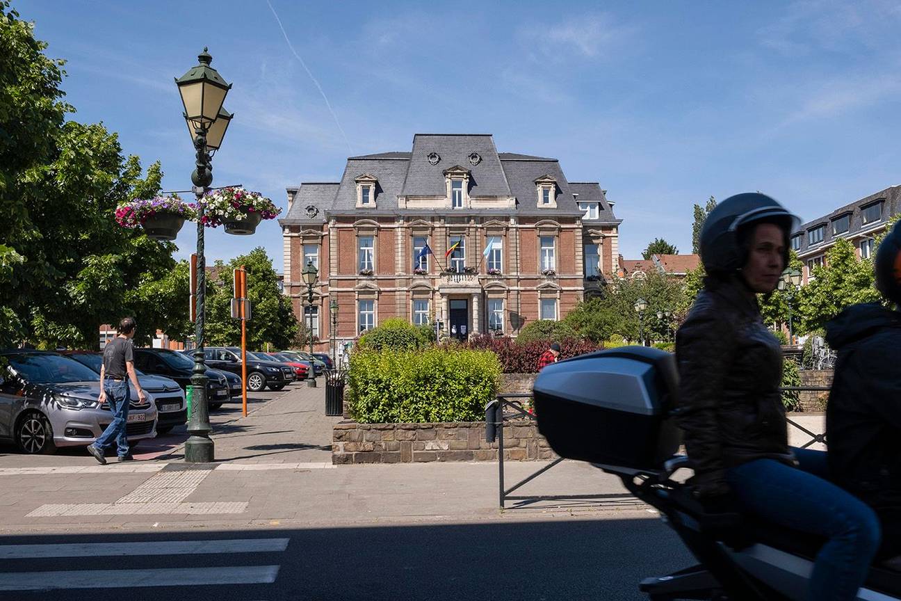 Het gemeentehuis van Ukkel