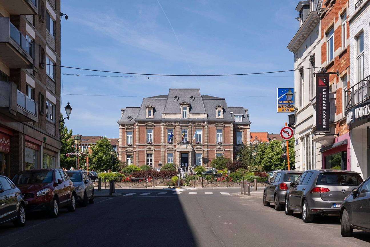 Het gemeentehuis van Ukkel