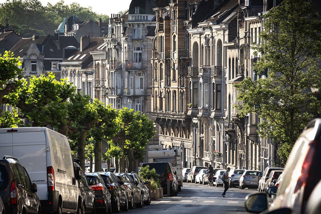 De Louis Bertrandlaan in Schaarbeek