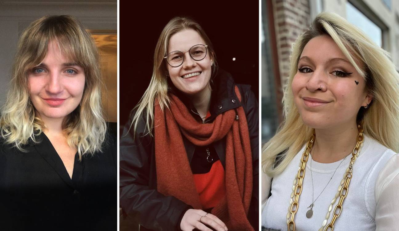 Nicky Cremens, Paulien Natens en Jasmin Mazarine De Waele teleurgestelde Uber-gebruikers die de app heel graag willen behouden om veilig uit te kunnen blijven gaan