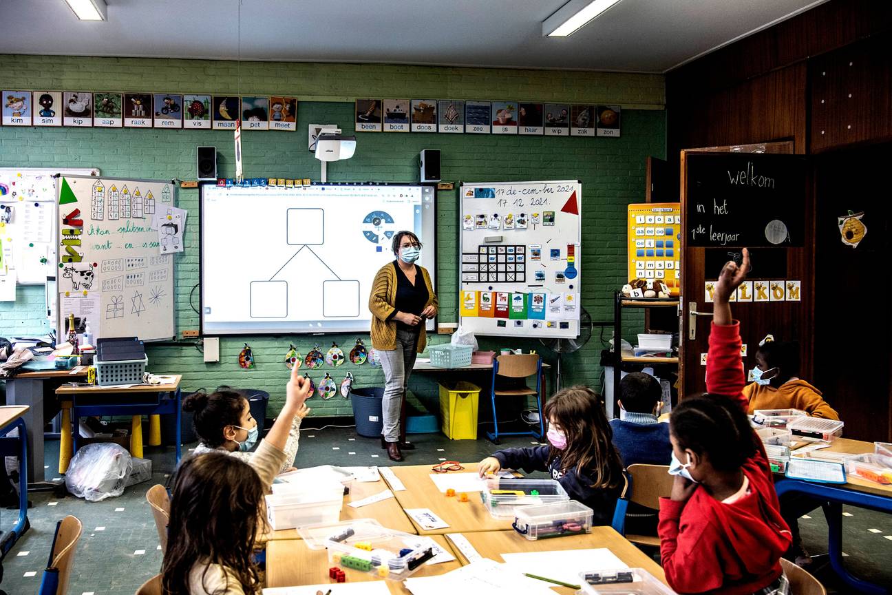 Basisschool De Mozaïek in de Helmetwijk in Schaarbeek