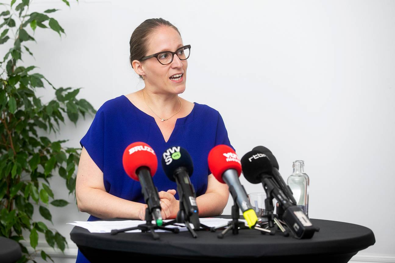 Nicole de Moor (CD&V) volgt Sammy Mahdi op als staatssecretaris voor Asiel en Migratie in de federale regering