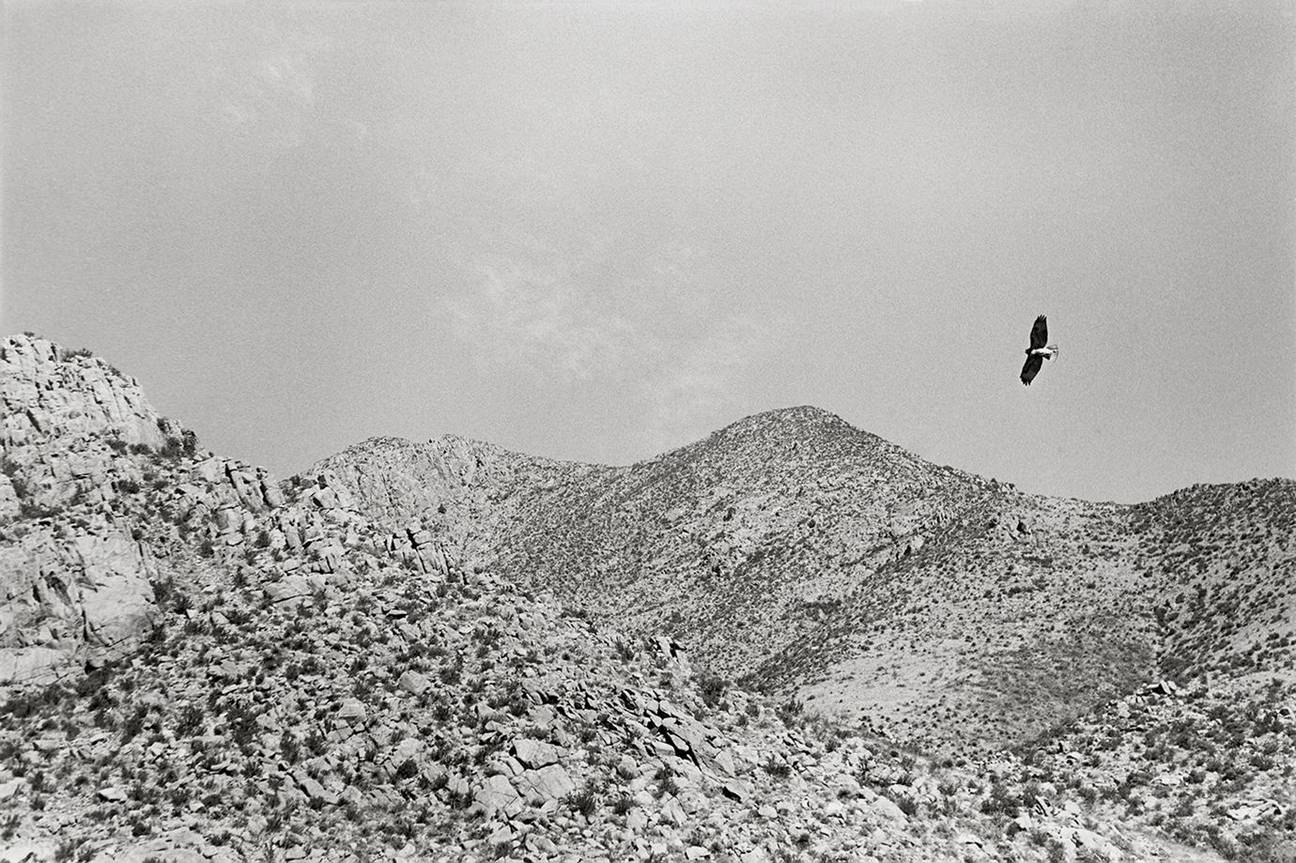 SEPT Bernard Plossu. Apache country, Arizona, United States, 1979 Piezography print, 20x30cm