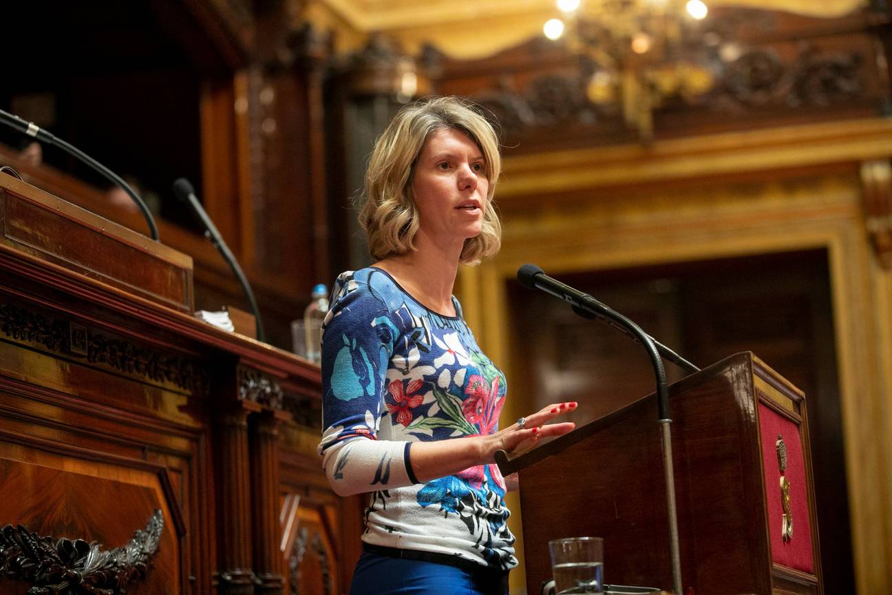 Els Ampe, senator voor Open VLD in de federale Senaat op 11 oktober 2022