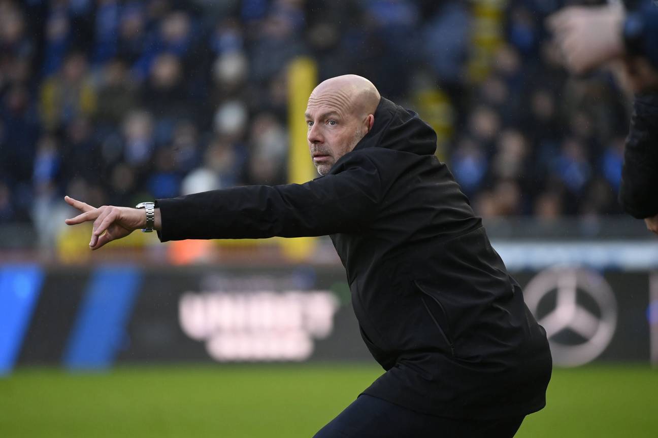 Brian Riemer, hoofdtrainer van voetbalclub RSC Anderlecht