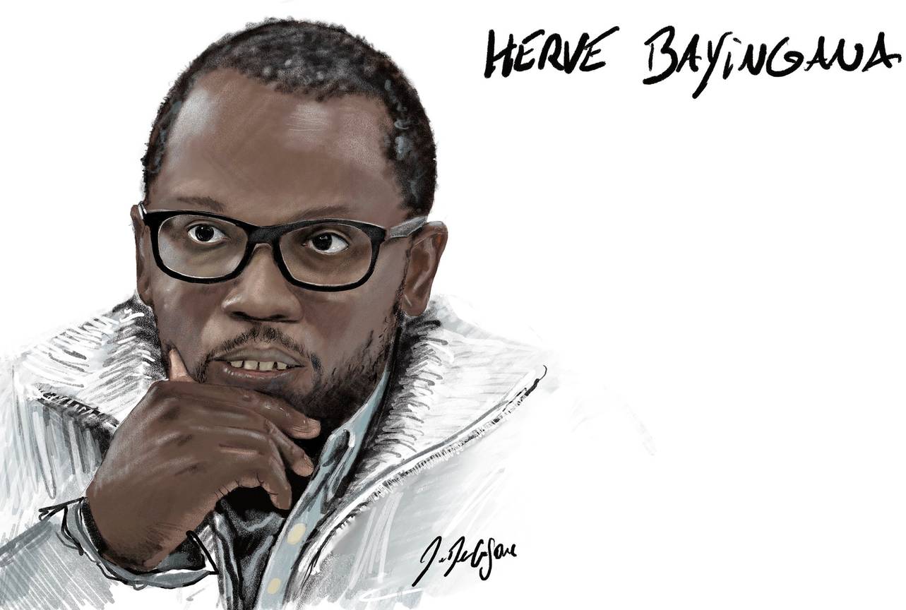 Herve Bayingana Muhirwa, beschuldigde op het assisenproces van de aanslagen in Brussel van 22 maart 2016 op Brussels Airport en metro Maalbeek