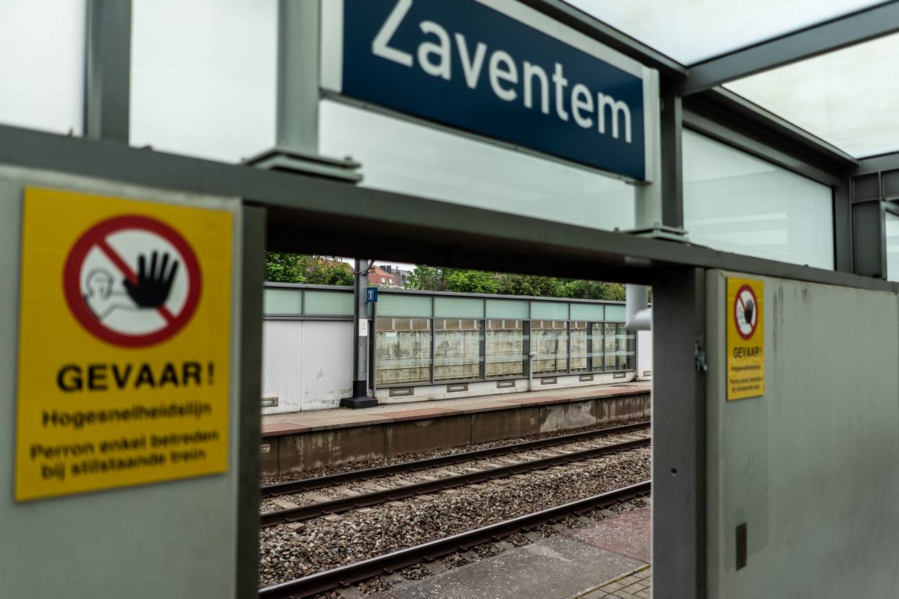 20230508 De omgeving rond het station van Zaventem staat onder verhoogd toezicht na de dodelijke vechtpartij van vorige week 14