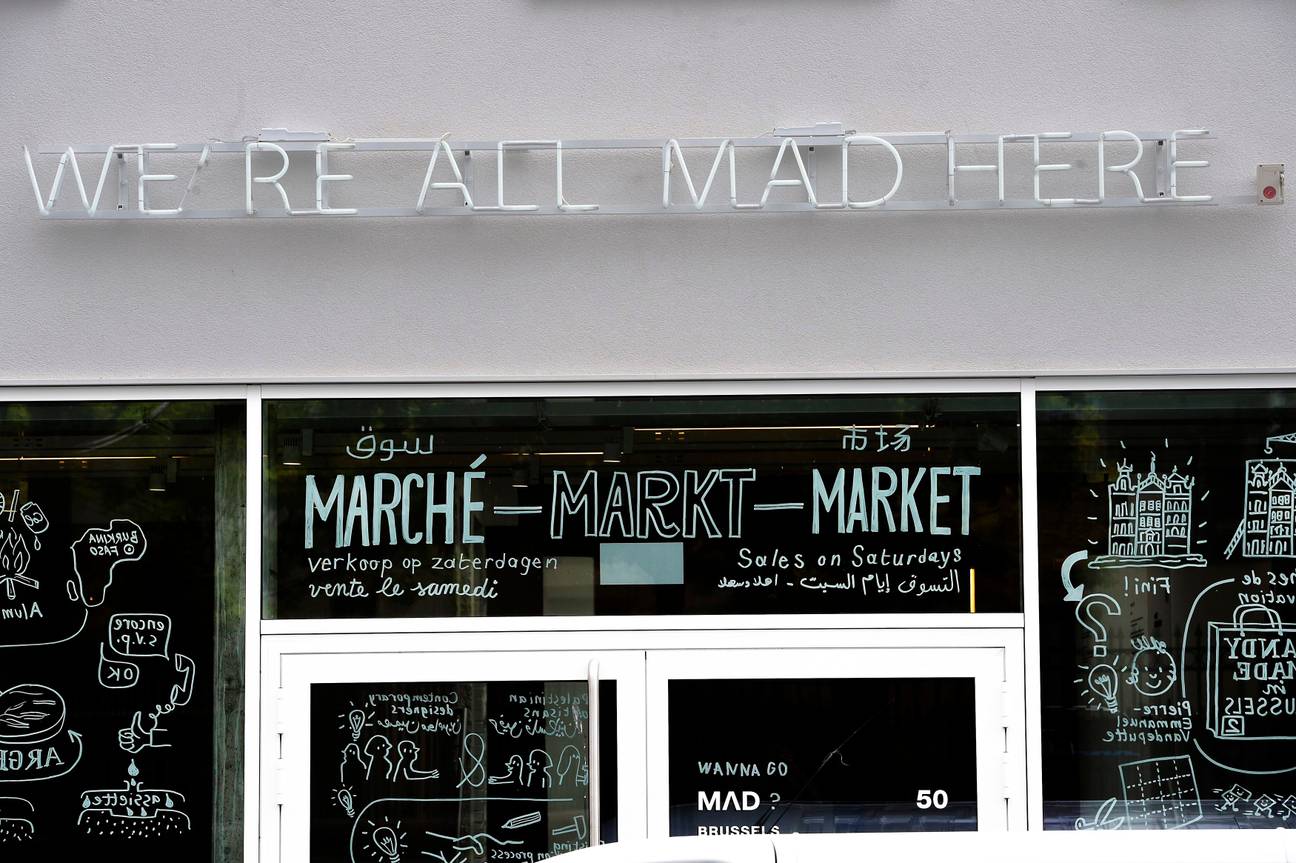 April 2017: MAD Brussels, het Brussels fashion en design platform, organiseert een markt voor stockverkoop van Belgische ontwerpers