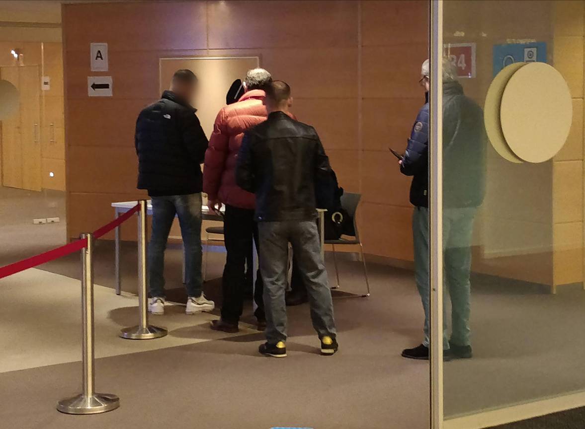 Het Sky-ECC-proces vindt plaats op de site Justitia Haren